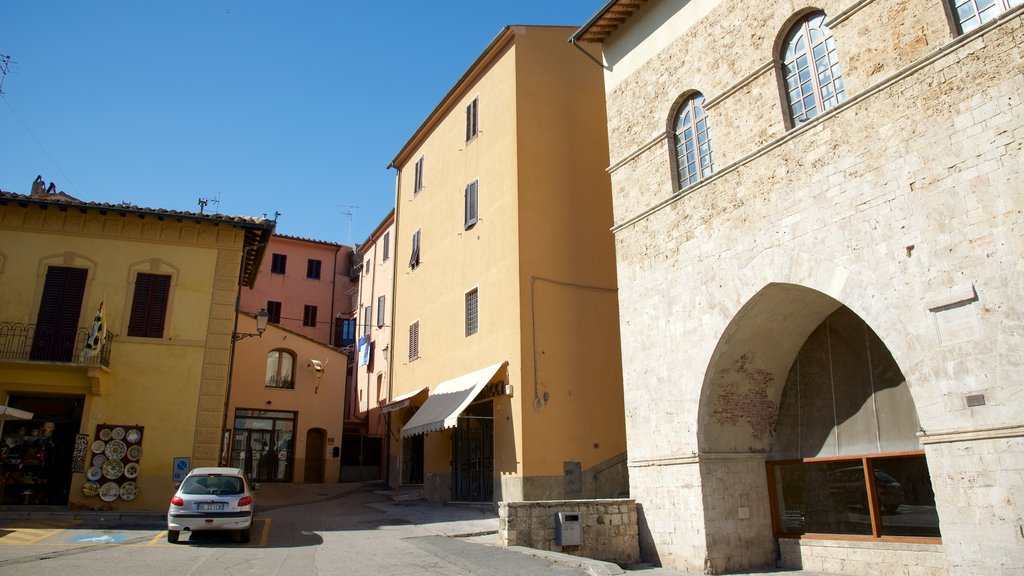 Massa Marittima ofreciendo arquitectura patrimonial