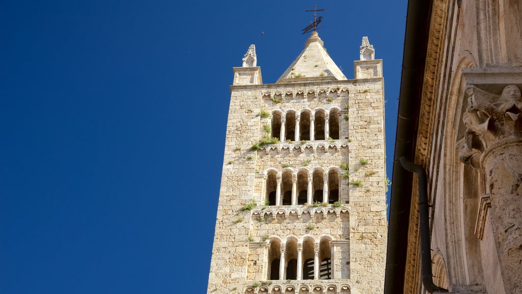 Massa Marittima ofreciendo patrimonio de arquitectura