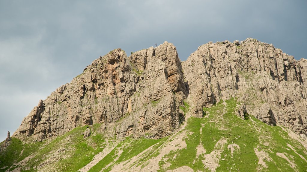 Passo Rolle showing mountains