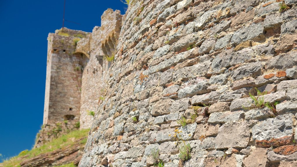 Rocca Maggiore, Asís, Italia que incluye castillo o palacio