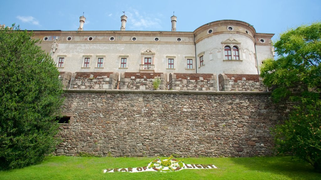 Castello del Buonconsiglio which includes a castle and heritage architecture