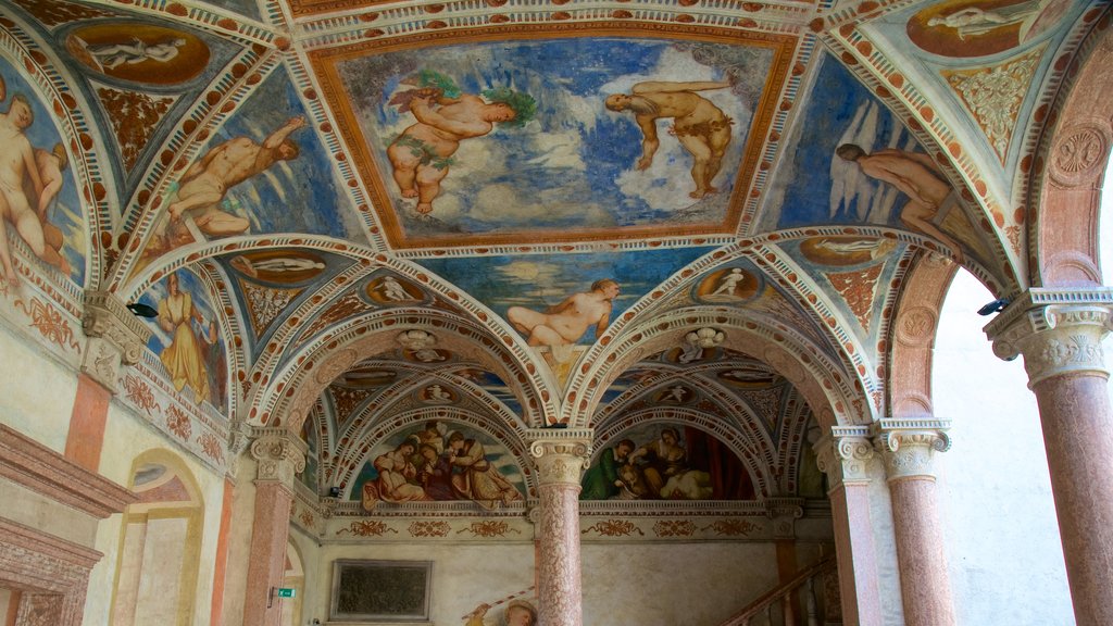 Castello del Buonconsiglio showing religious aspects and art