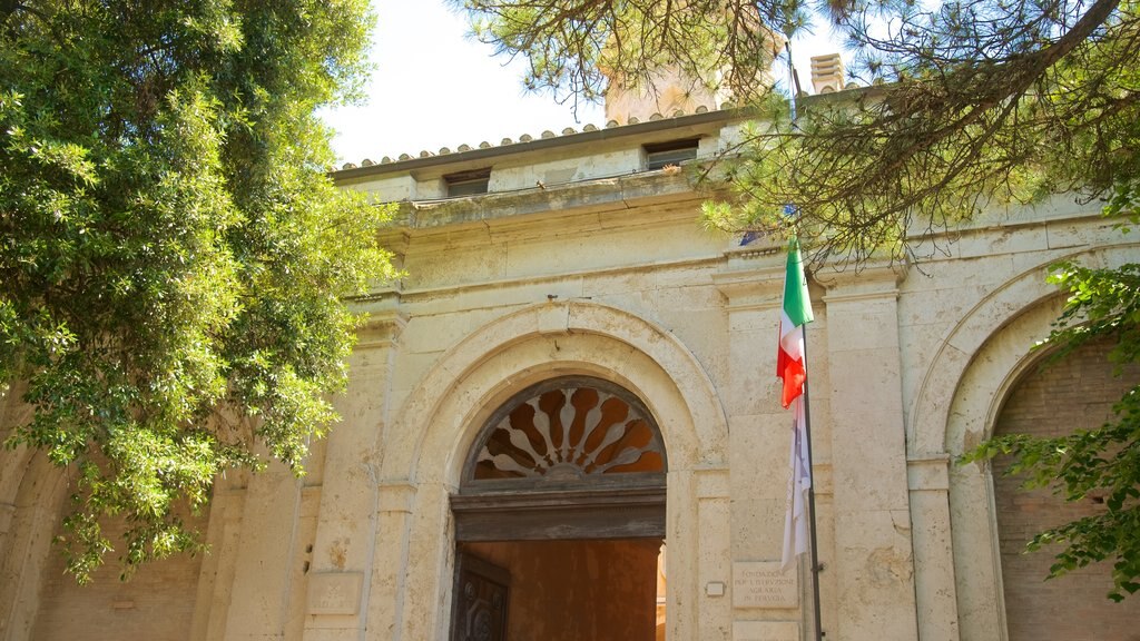 Basilica San Pietro showing heritage architecture