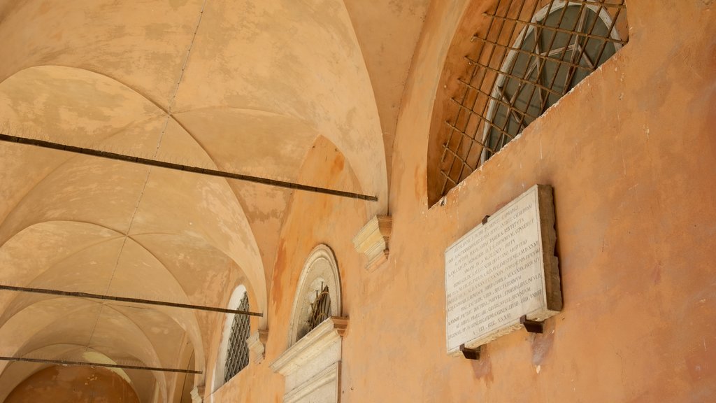 Basilica San Pietro fasiliteter samt innendørs og kirke eller katedral