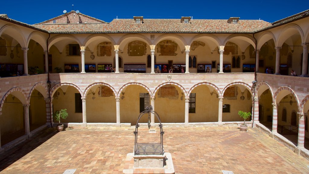 Papal Basilica of St. Francis of Assisi showing a church or cathedral