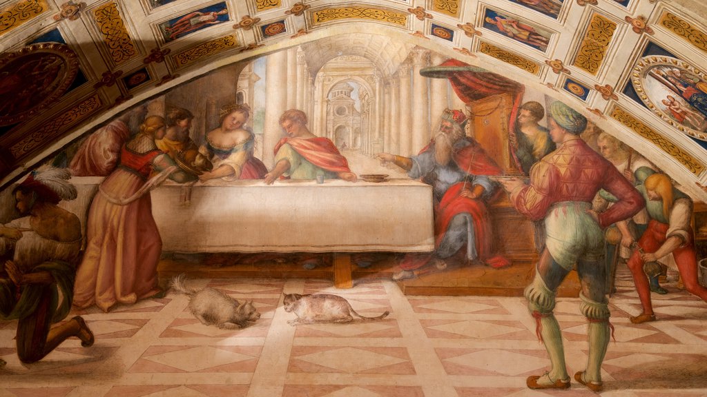 Perugia bevat kunst, interieur en religieuze elementen