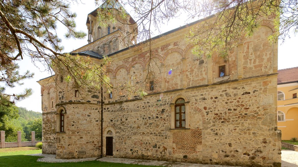 Parque Nacional de Fruska Gora ofreciendo un jardín y patrimonio de arquitectura