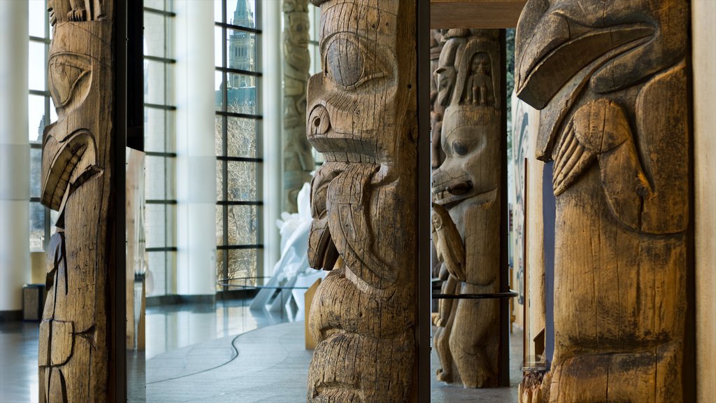 Canadian Museum of History featuring interior views