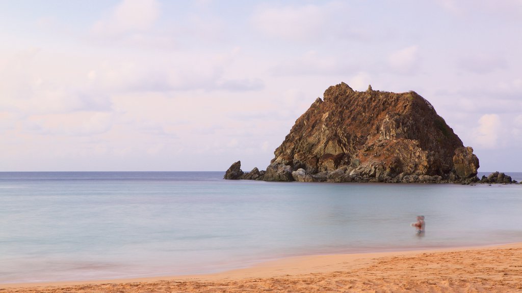 Conceicao Beach showing a sandy beach and general coastal views