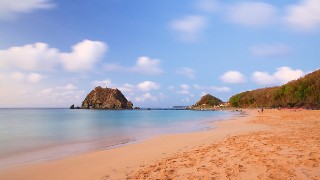 Conceicao Beach which includes general coastal views and a sandy beach