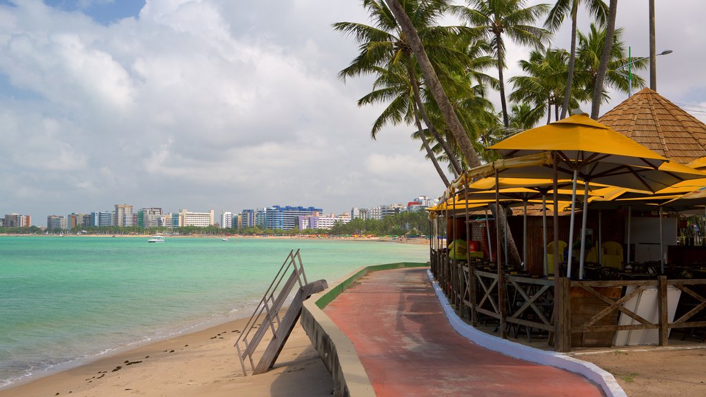 Ponta Verde Beach which includes general coastal views and a sandy beach