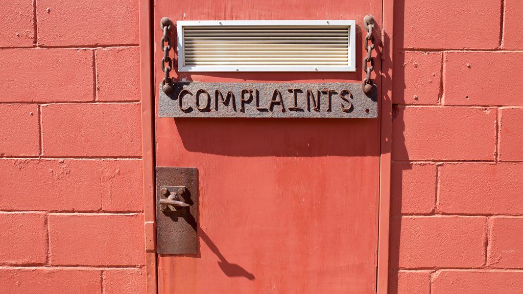 Alice Springs showing signage