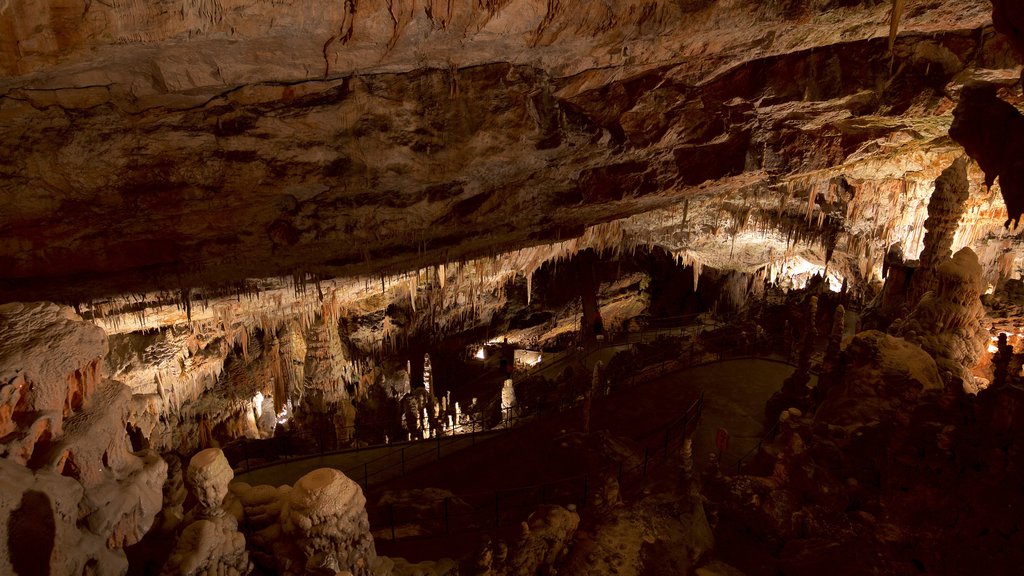 Postjona Caves montrant grottes