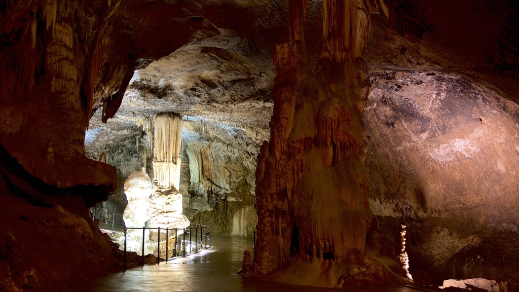 Postjona Caves showing caves and heritage elements