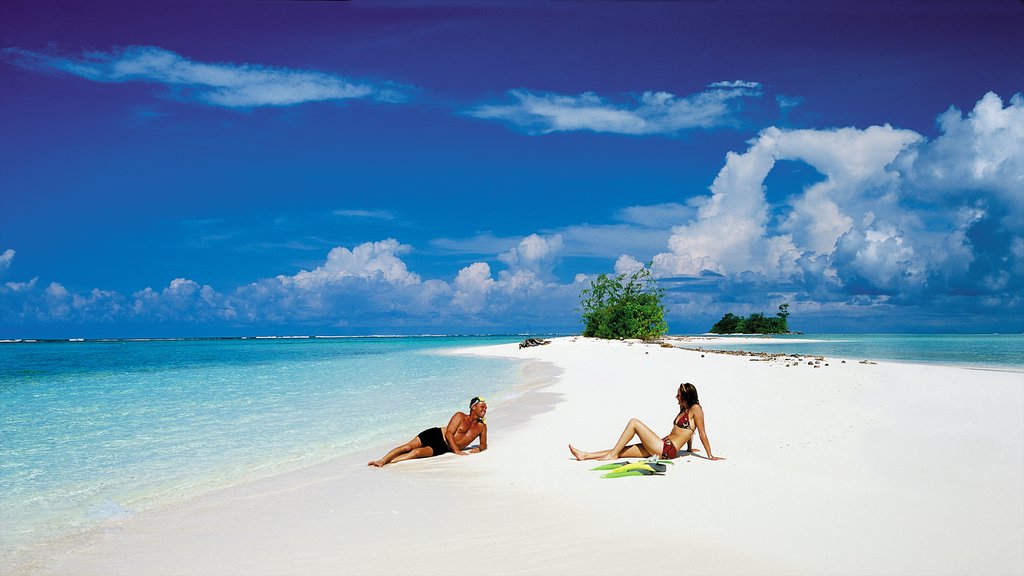 Honiara showing a beach