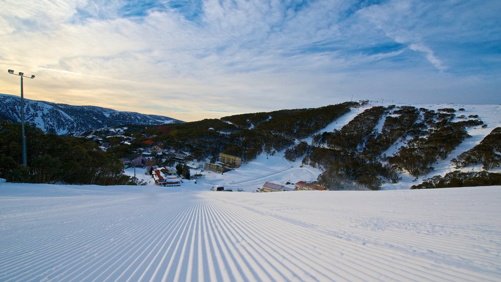 Falls Creek which includes snow