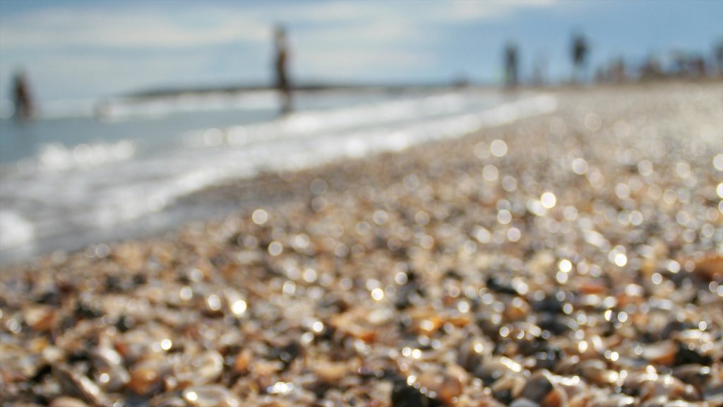 Lido di Jesolo featuring a pebble beach