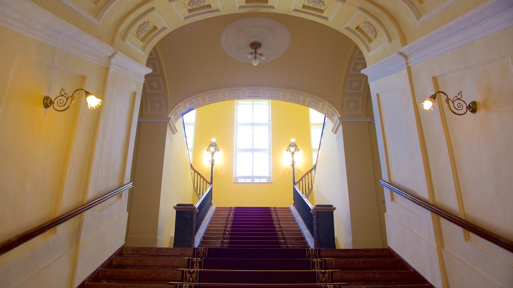 Pecs featuring a castle and interior views