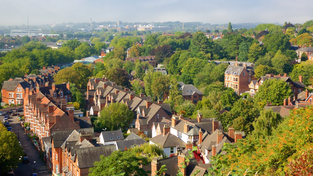 Nottingham mostrando uma cidade pequena ou vila