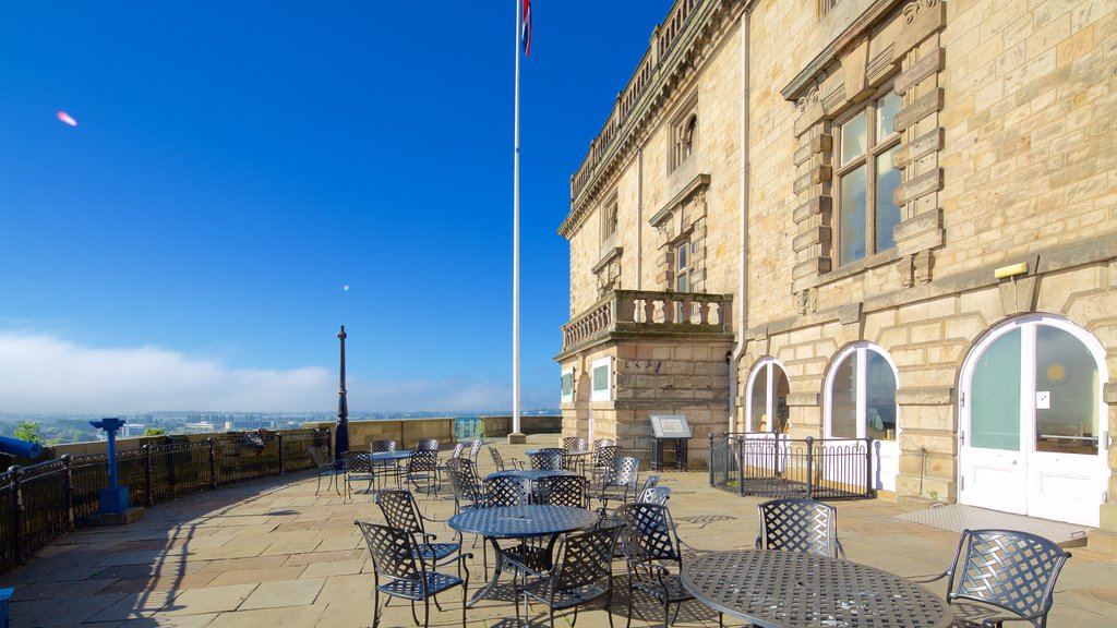 Nottingham Castle which includes views and château or palace