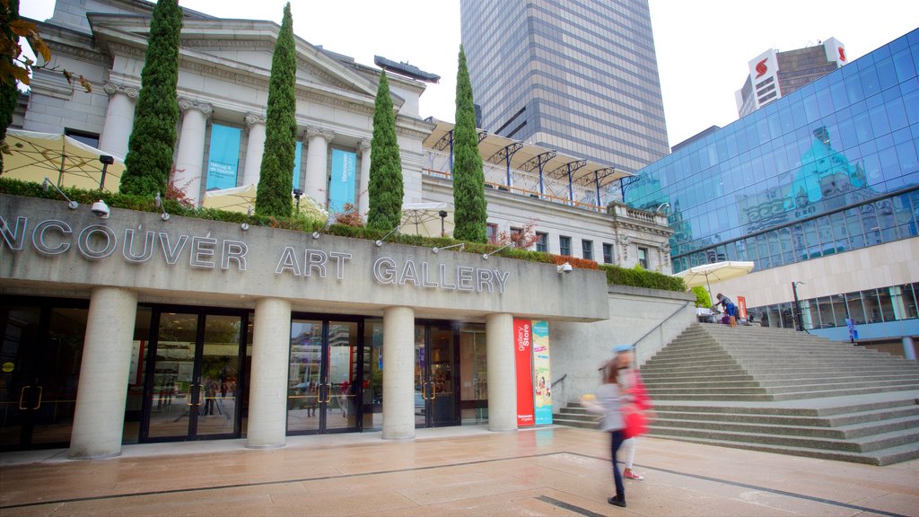 Granville Street yang mencakup papan petunjuk