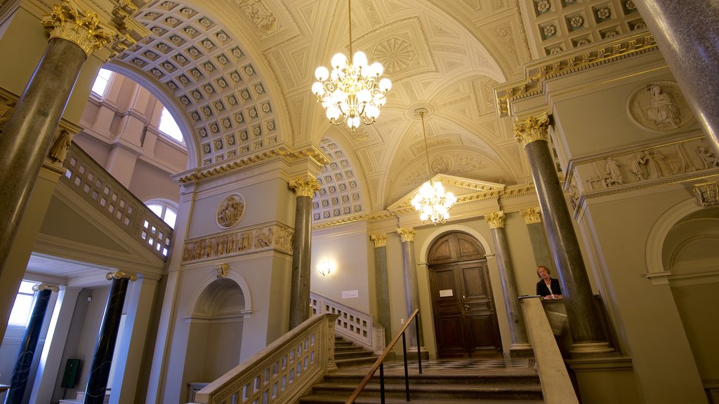 Albertinum featuring interior views