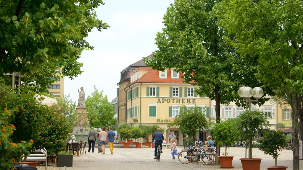 Ludwigsburg featuring street scenes