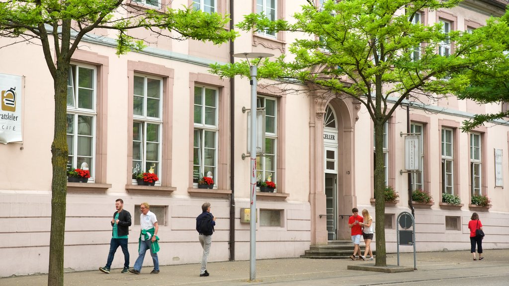 Ludwigsburg showing street scenes