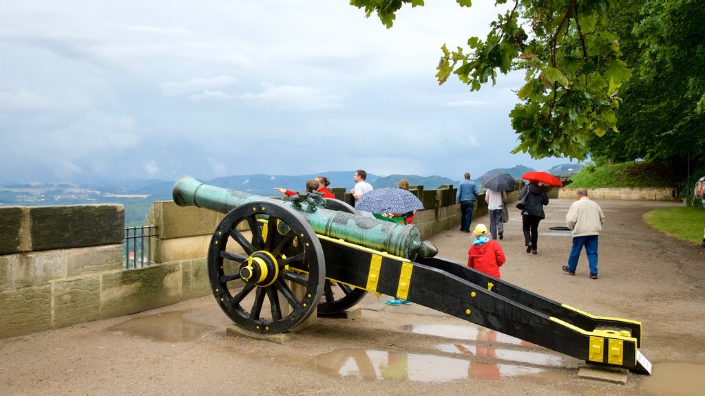 Festung Königstein bevat militaire voorwerpen