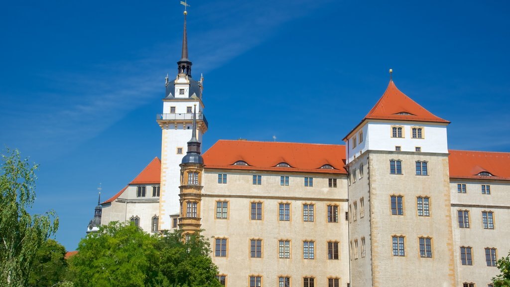 Torgau inclusief een kerk of kathedraal