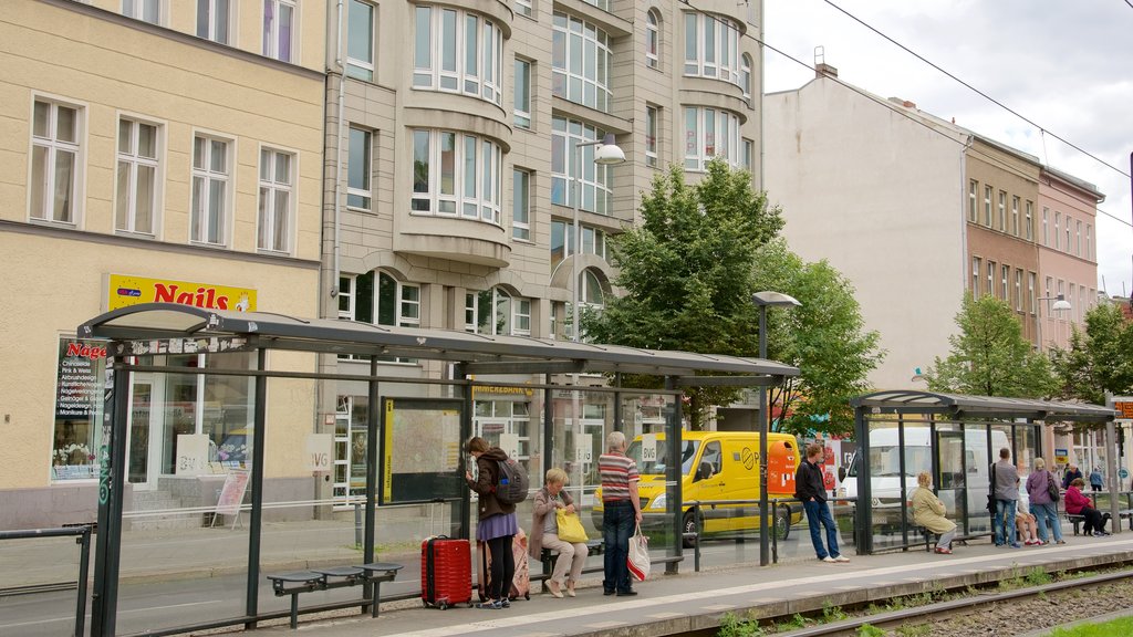 Weißensee montrant éléments ferroviaires