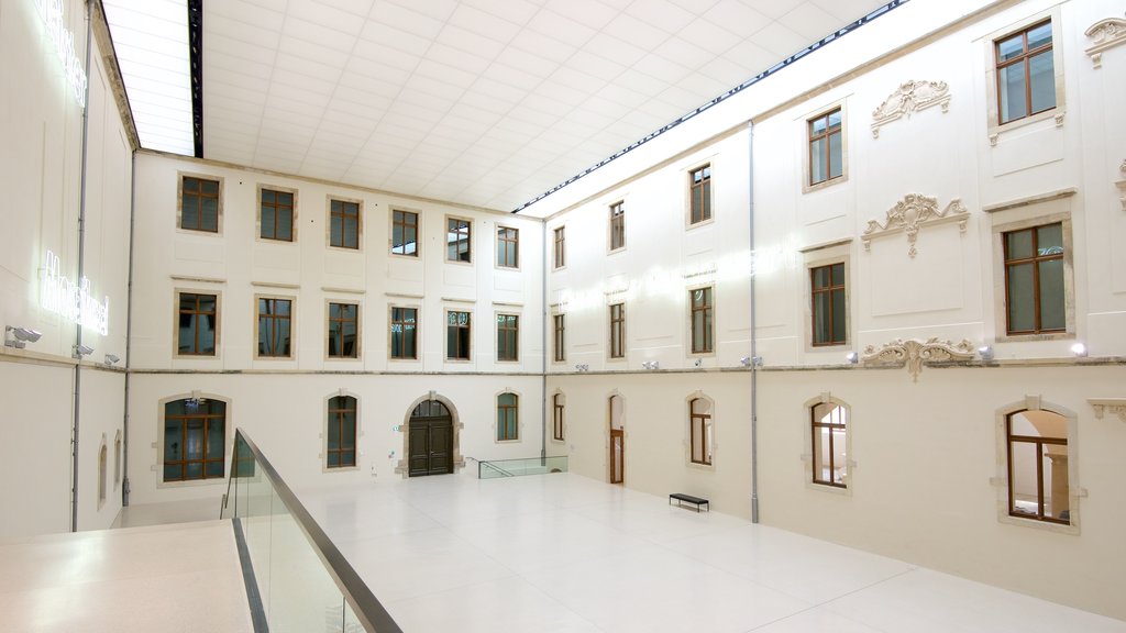 Albertinum featuring interior views