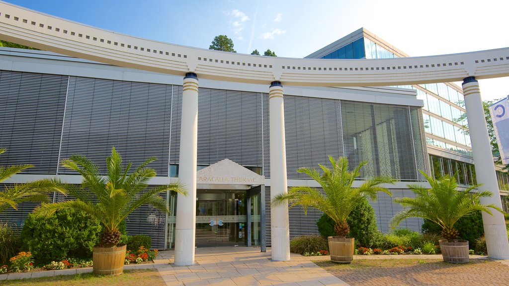 Caracalla Spa featuring a garden