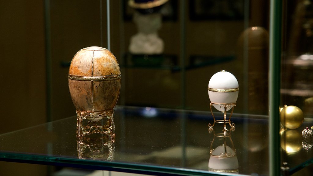 พิพิธภัณฑ์ Faberge แสดง มรดกวัฒนธรรม และ การตกแต่งภายใน