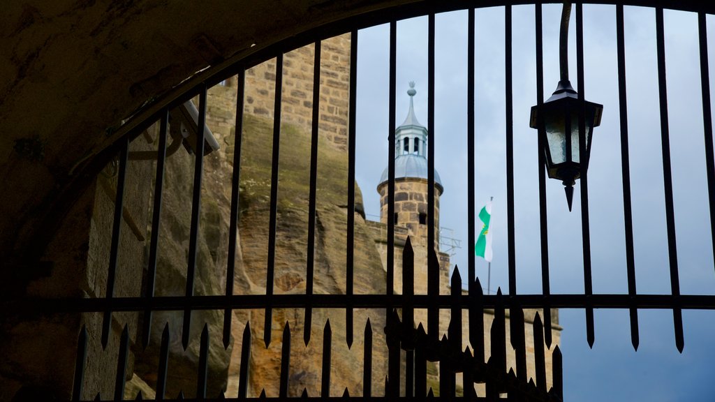 Fortaleza de Koenigstein caracterizando elementos de patrimônio