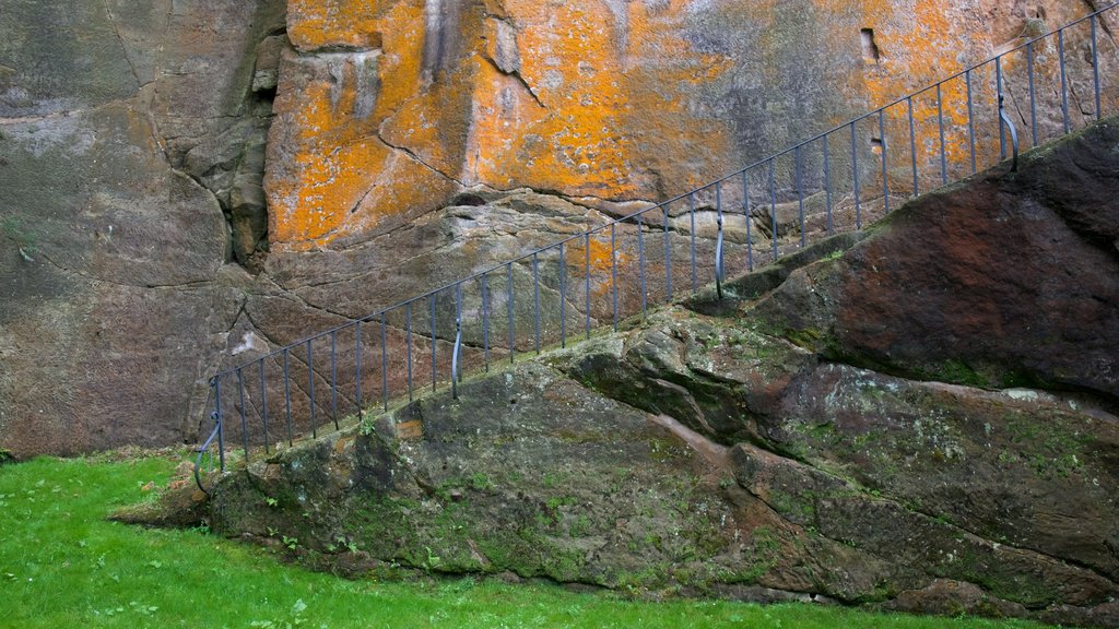 Fortaleza de Koenigstein que inclui elementos de patrimônio