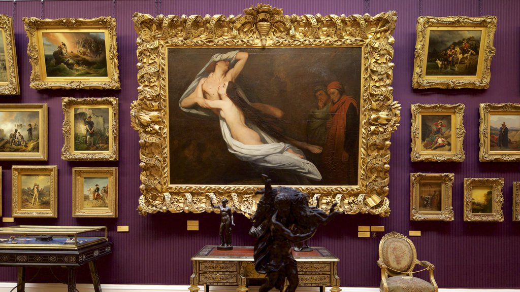 Wallace Collection featuring interior views and art