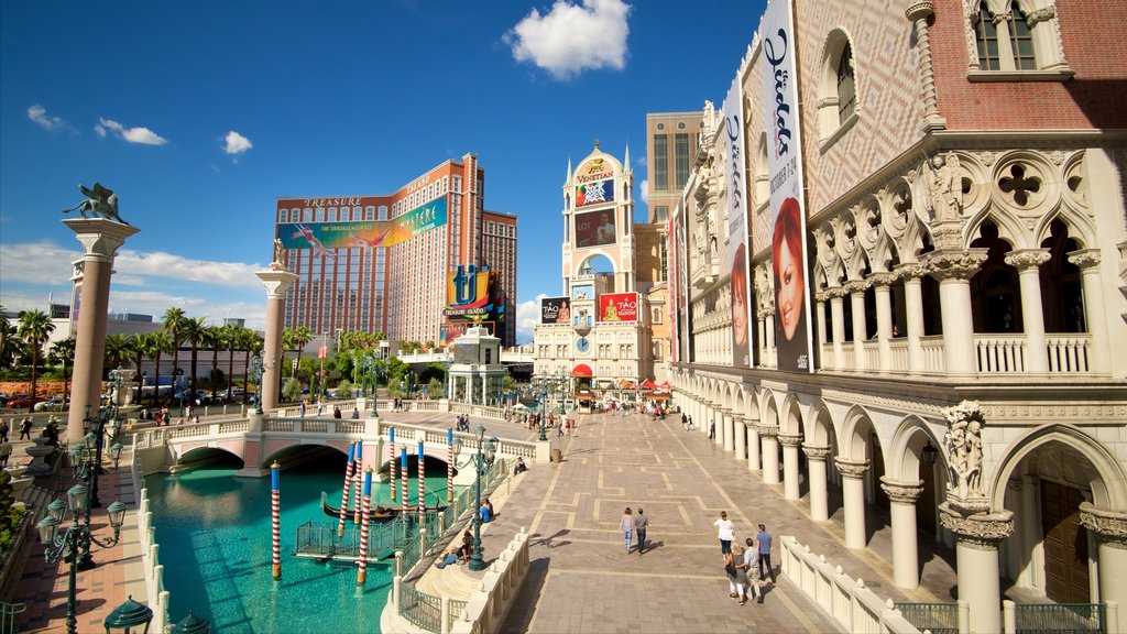 Grand Canal Shoppes featuring a casino and signage