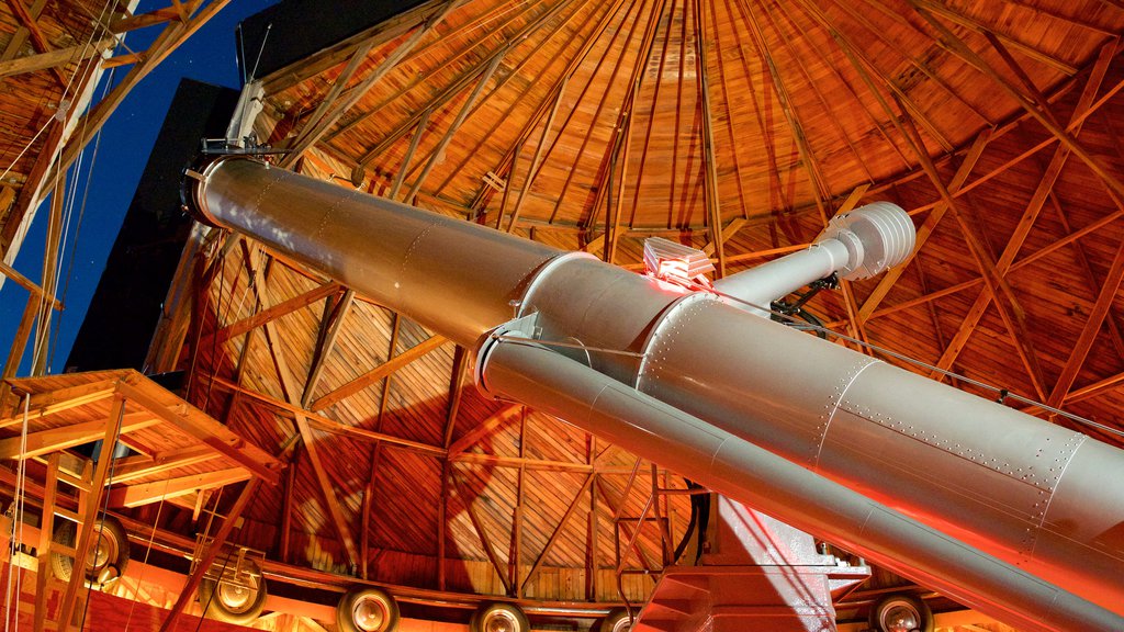 Lowell Observatory which includes an observatory and interior views