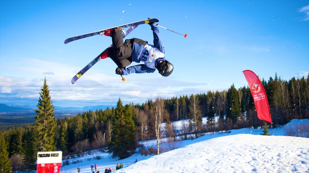 Prince George featuring snow, snow skiing and a sporting event