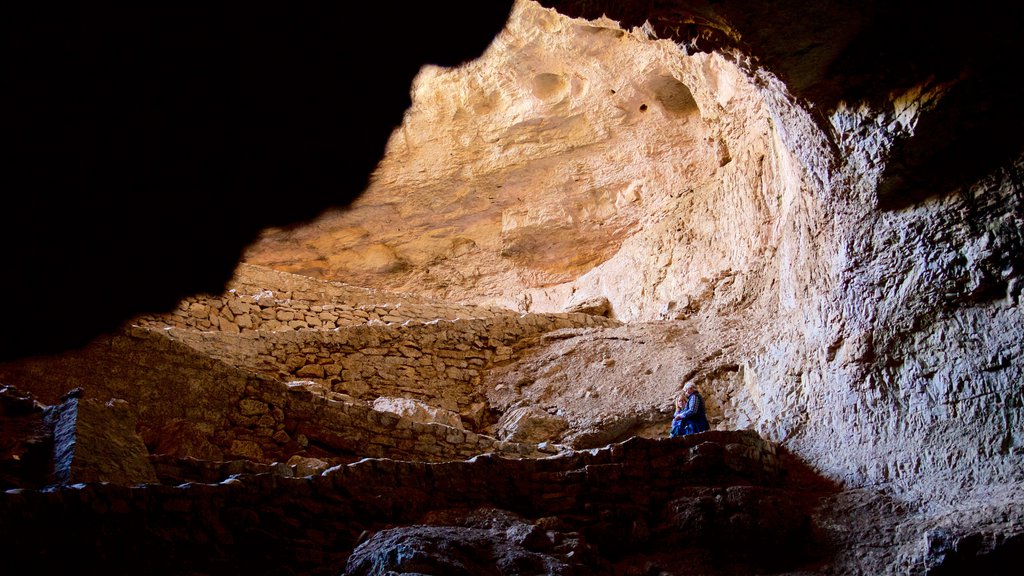 Carlsbad Caverns Nationalpark som viser huler