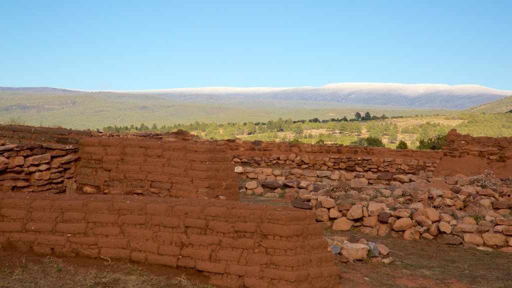 Parque Histórico Nacional Pecos que incluye una ruina