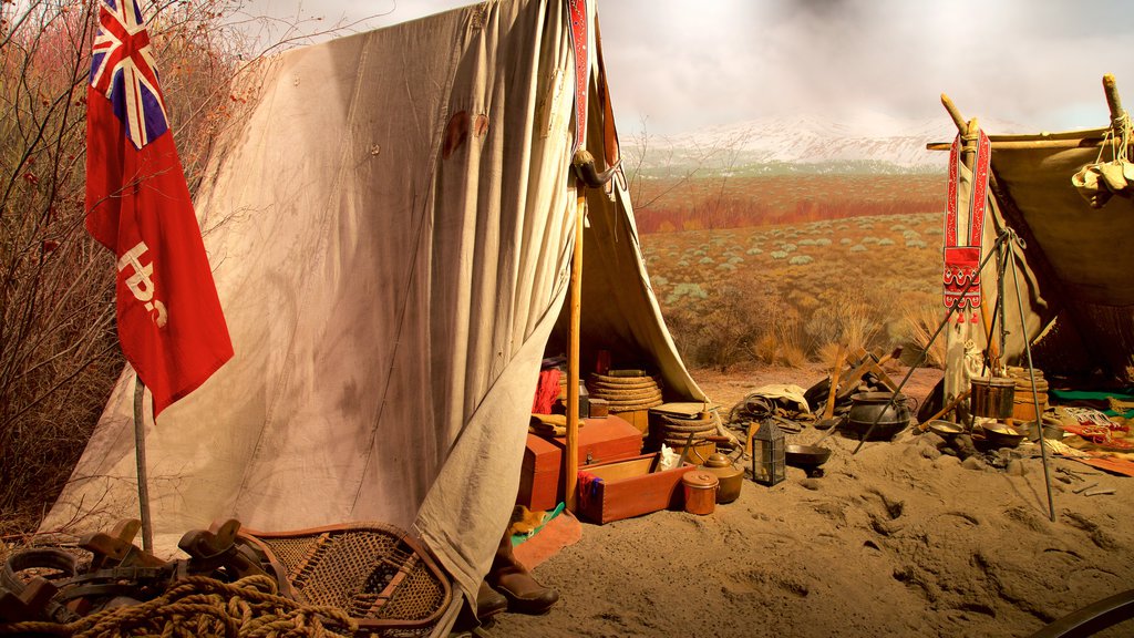 High Desert Museum showing interior views