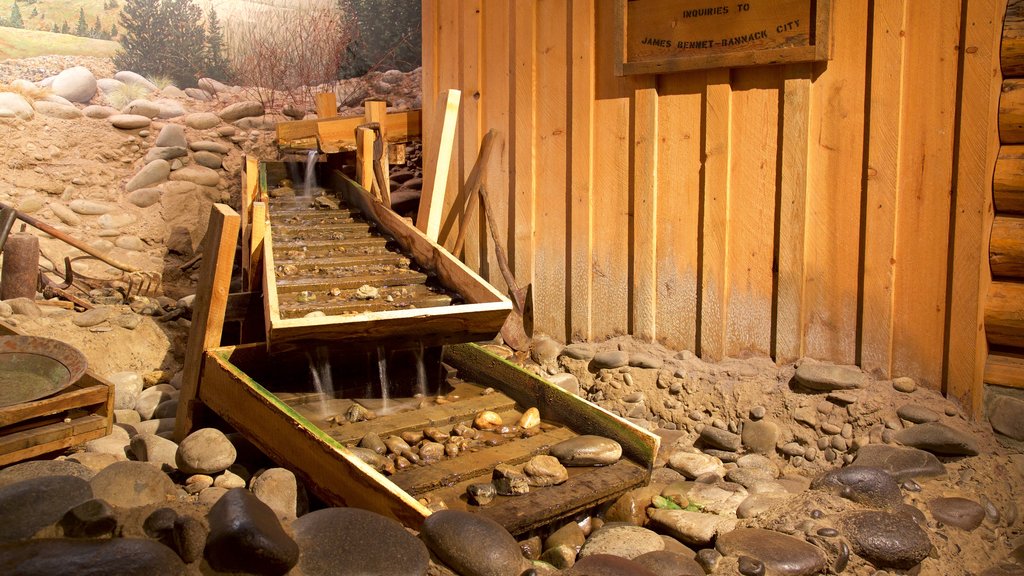 High Desert Museum featuring interior views