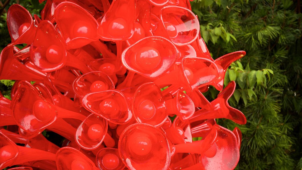 Chihuly Garden and Glass showing art