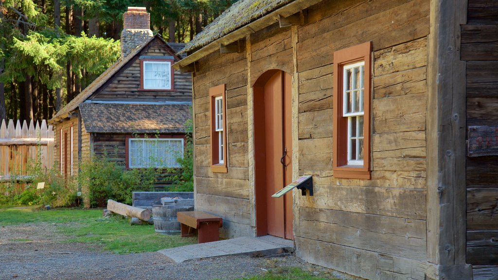 Fort Nisqually Living History Museum which includes heritage architecture