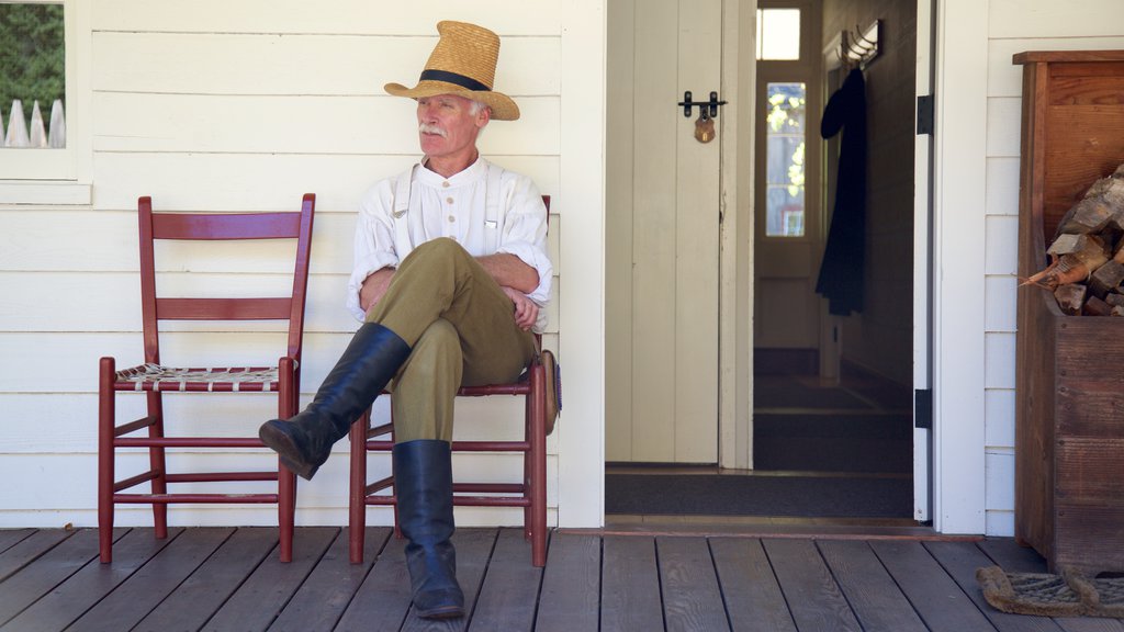 Fort Nisqually Living History Museum as well as an individual male