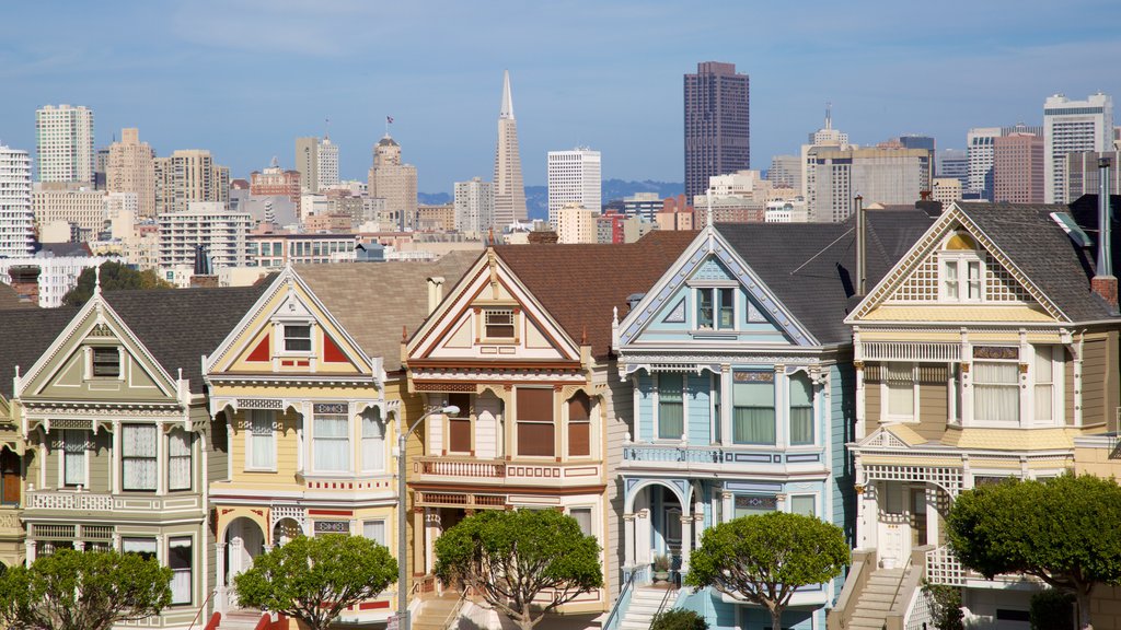 San Francisco mostrando patrimonio de arquitectura y una ciudad