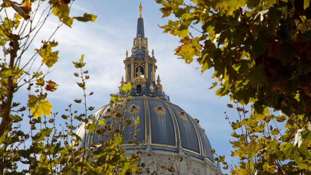 Civic Center which includes a church or cathedral