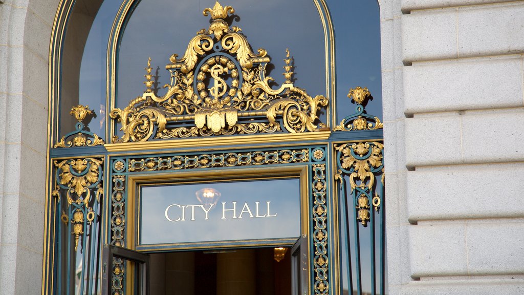 Civic Center inclusief een overheidsgebouw